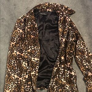 Betsey JohnsonLeopard Print Women's Jacket